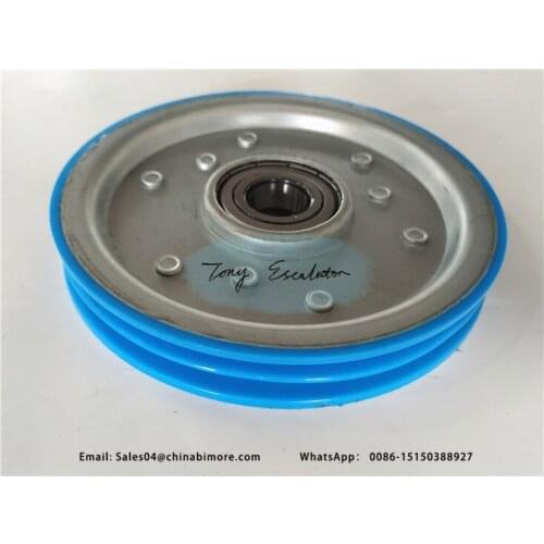 Elevator Rope Roller Double Grooves OD140mm W20mm 6204