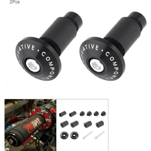 2pcs Motorcycle Steering Wheel Handle End Lever Tail Weight Knob Anti Vibration Cap Connector for Yamaha/Kawasaki/Honda/KTM