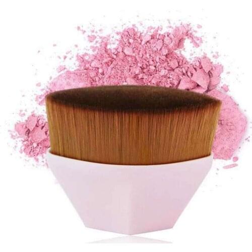 Hexagon Makeup Brushes Beauty Powder Face Blush Brush Professional Large Cosmetics Soft Base Makeup Tools New 2020 TSLM1