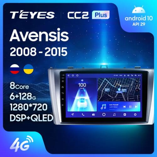 TEYES CC2L CC2 Plus For Toyota Avensis 3 2008 - 2015 Car Radio Multimedia Video Player Navigation GPS Android No 2din 2 din dvd
