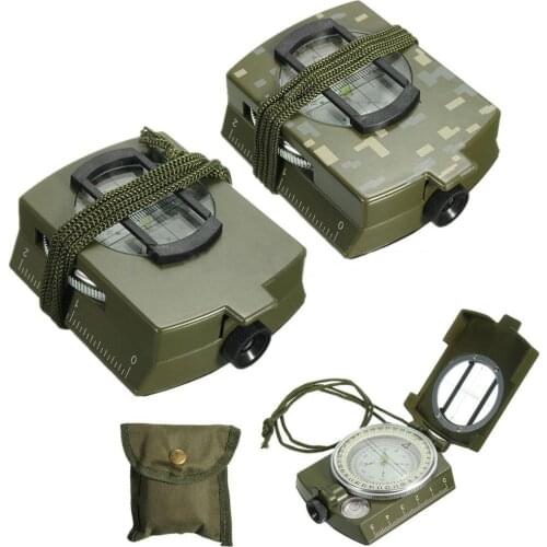Military Pro Pocket Army Geology Luminous Compass for Outdoor Hiking Camping