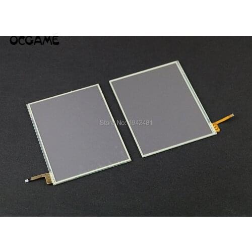 OCGAME 10pcs/lot Touch Screen Digitizer Bottom Glass Replacement Parts For Nintendo NEW 3DS XL LL