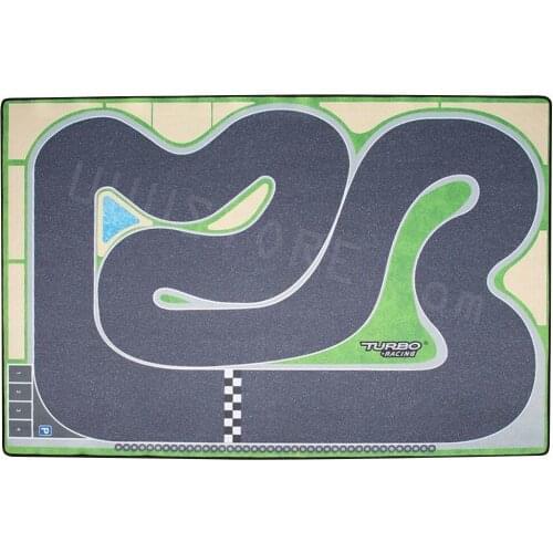 80x120 cm Spare Race Track Scene Mat Vehicles Model Turbo Racing 1/76 Mini RC Car Parts Plastic Rubber Race Track