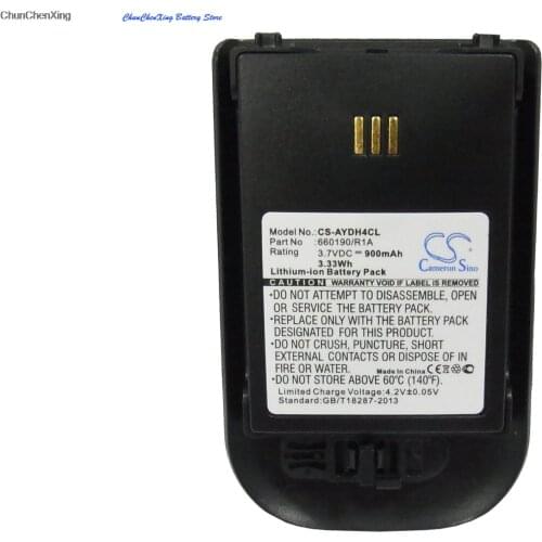 Cameron Sino 900mAh Battery for Alcatel omnitouch 8118, 8128, For Siemens OpenStage WL3,CUC325, For Ascom D62 DECT, DH4-ACAB,i62