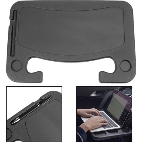 Car Laptop Computer Desk Mount Stand Multifunctional Steering Wheel Eat Work Drink Food Coffee GoodsTray Auto Accessories