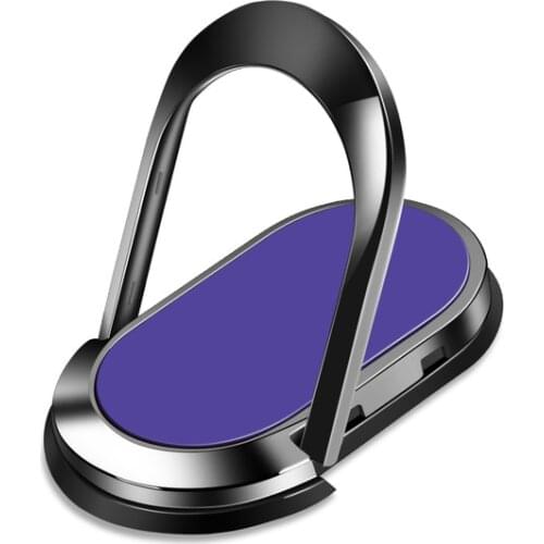 50 PCS Metal Finger Ring Car Phone Holder For iPhone Samsung Ring Mobile Phone Magnetic Rotate Stand Holder Bracket