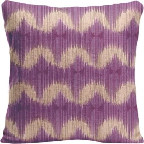 Abstract Pattern Printed Cushion Cover Decorative Cotton Linen Throw Pillowcase For Car Sofa Seat Coloful Pattern