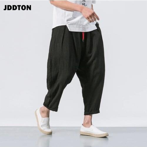 JDDTON Men's Cropped Trousers