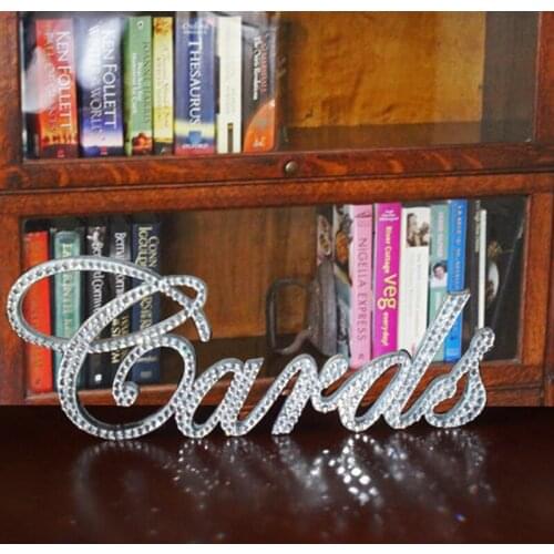 Cards Sign for Wedding Table Freestanding Cards Sign Wedding Reception Card Box Table