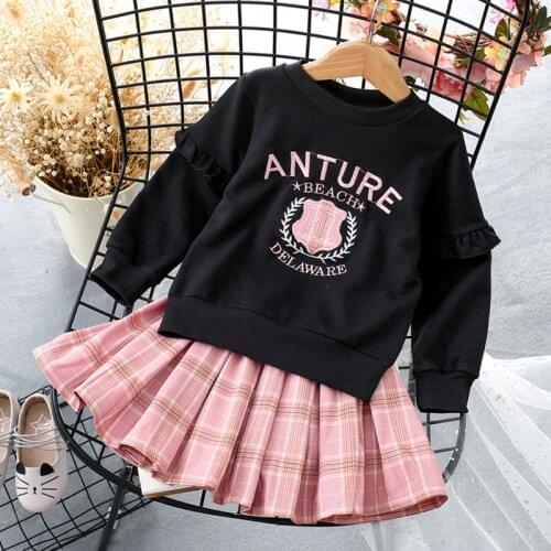 Kids Clothes For Girls Clothes Sets Autumn Winter Toddler Girls Clothes 2pcs Outfits Suit Children Clothing For Girls 3 6 7 Year
