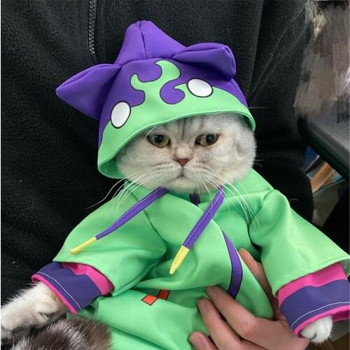 Anime SK8 The Infinity SK EIGHT Chinen Miya Pet Clothes Cat Cosplay Jacket MIYA Puppy Sweater Photo Dress Up