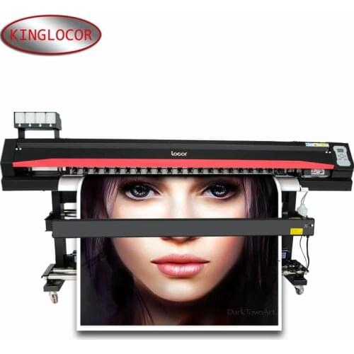 Locor/Lecai Cheap Factory Supply Wide Format Digital Banners Vinyl Printing Machine Eco Solvent Network Label Printer Poster