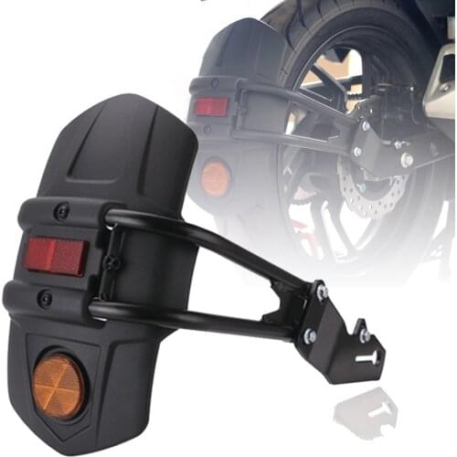 Motorcycle Rear Splash Guard Mudguard Cover With Bracket Motorbike Mudguard Fender For Honda NC700 CB1300 CRF1000 CBR1000RR