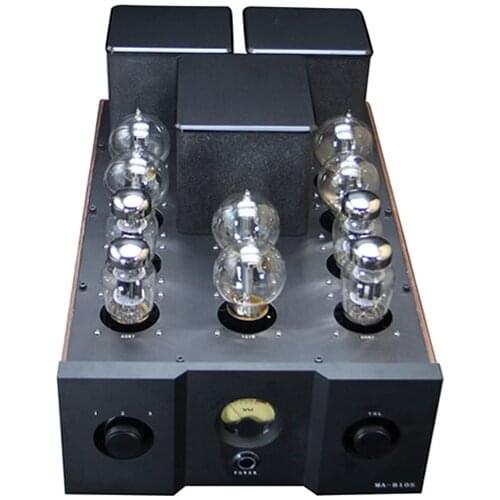 Manual scaffolding, single-end balanced output 6SN7 tone 101D bile preamp tube power amplifier, Frequency response 20Hz--60kHz