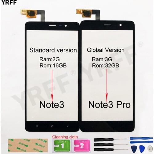 For Redmi Note 3 150mm Touch screen For Xiaomi Redmi Note 3 Pro SE 152mm Touch Screen Digitizer Sensor Glass Panel