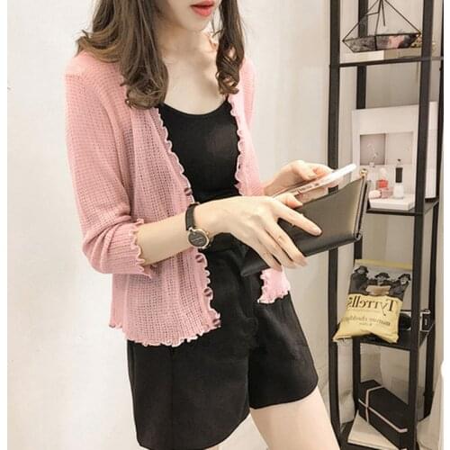 SILVERCELL Openwork Blouses