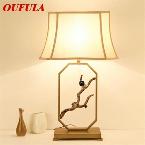 FAIRY Table Lamp Desk Light Modern Contemporary Office Creative Decoration Fabric for Foyer Living Room Bed Room Hotel