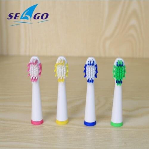 SEAGO Original Interdental Head Dental Replacement Brush Head Soft Dupont Nylon Bristle Electric Brush Head Deep Clean SG015