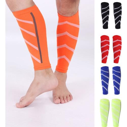 1Pair Calf Compression Sleeves Leg Compression Socks Runners Splint Varicose Vein Calf Pain Relief Calf Guards Running Socks Hot
