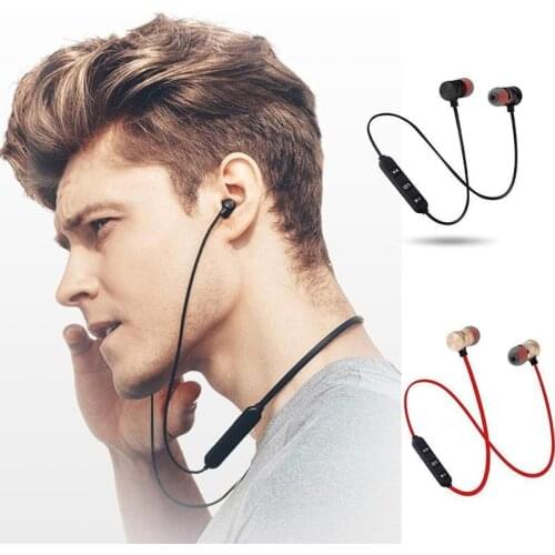 1Pcs Wireless Bluetooth Headset Magnetic Adsorption In-Ear Earphone Sports Headphone Stereo Earpiece Earbuds For Phone Supplies