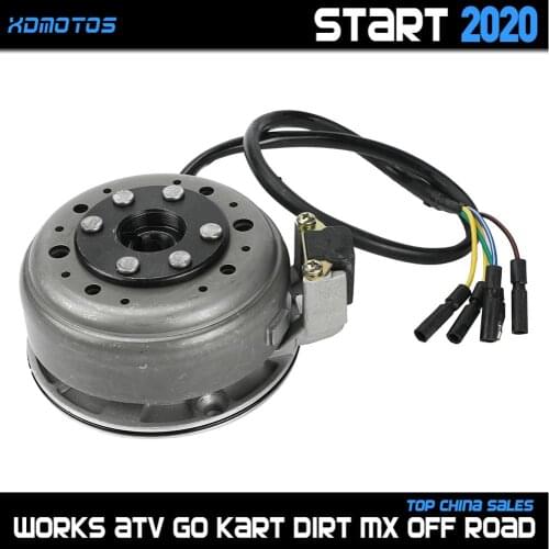 2 Coil Ignition Magneto Stator Magneto Flywheel kit For YinXiang YX 140cc 1P56FMJ W063 W150-5 Horizontal Engines Dirt Pit Bike