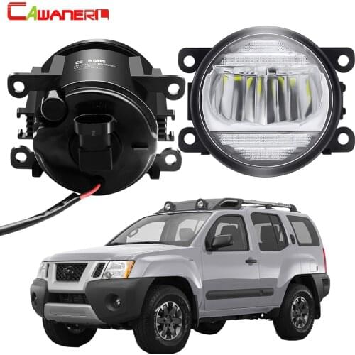 2in1 Fog Light Assembly Daytime Running Lamp For Nissan Xterra N50 2005-2015 Car 30W 8000LM Front Bumper Fog Light DRL H11 12V