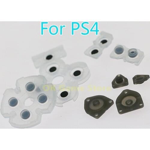 3sets 9 in 1 Silicone Conductive Rubber Adhesive Button Pad Keypads For Sony PlayStation 4 PS4 Controller Gamepad