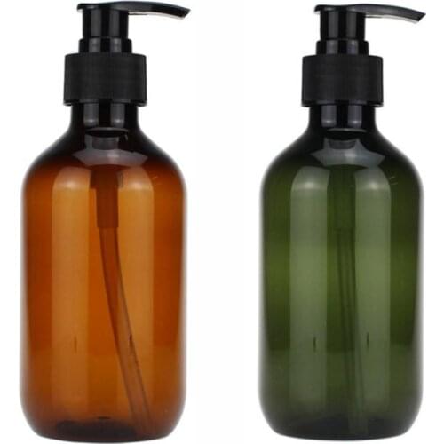 300ml Soap Dispenser Cosmetics Emulsion Bottles Bathroom Hand Sanitizer Shampoo Body Wash Lotion Bottle Empty Travel Bottle