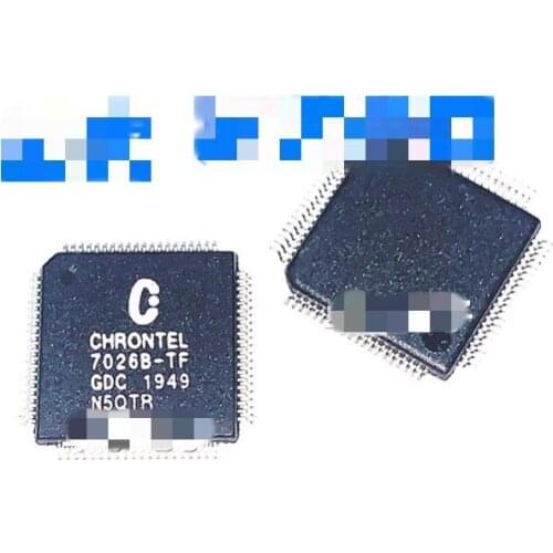 5PCS/ CH7026B-TF 7026B-TF QFP80 NEW