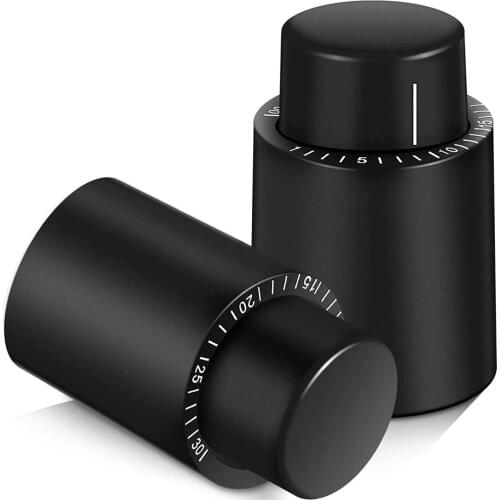 Ataller Vacuum Wine Bottle Stoppers With Time Scale Reusable Preserver Corks Keep Fresh Cap Sealer Plug Bar Tools