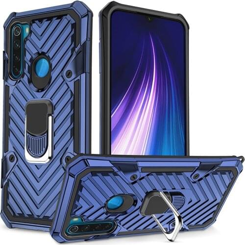 For Xiaomi Redmi Note 8 Pro Case Shockproof Armor Magnetic Ring Car bracket Anti-Fall Cover for Redmi 6 6A 7 7A 8 8A Cases