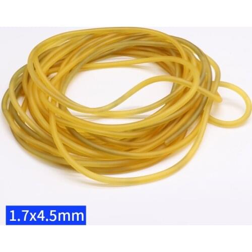 Color Problem Nature Latex Rubber Hoses Flexible Pipe High Resilient Elastic Surgical Medical Tube Soft Slingshot Catapult