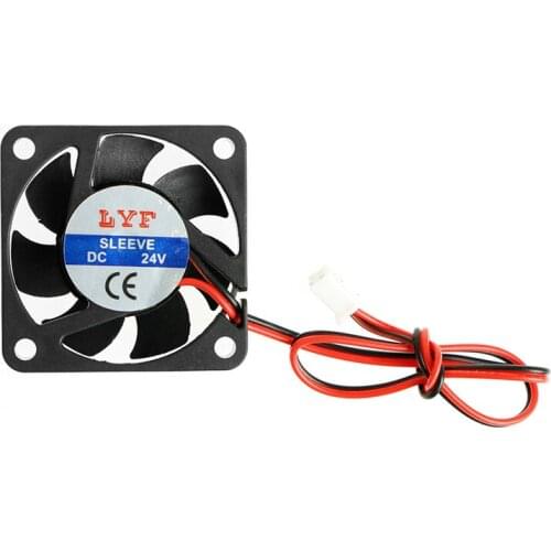 DC 24V 0.10A 2-Pin 40x40x10mm PC Computer CPU System Brushless Cooling Fan 4010