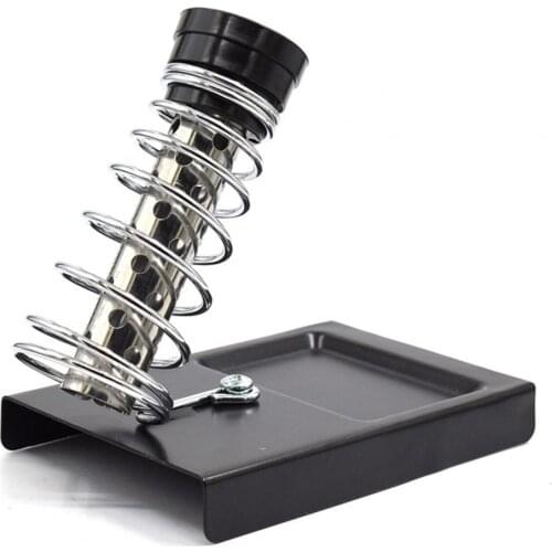 C-4 Soldering Iron Holder Standard User-friendly Dual-coil Spring Multifunctional Solder Stand Holder for Maintenance