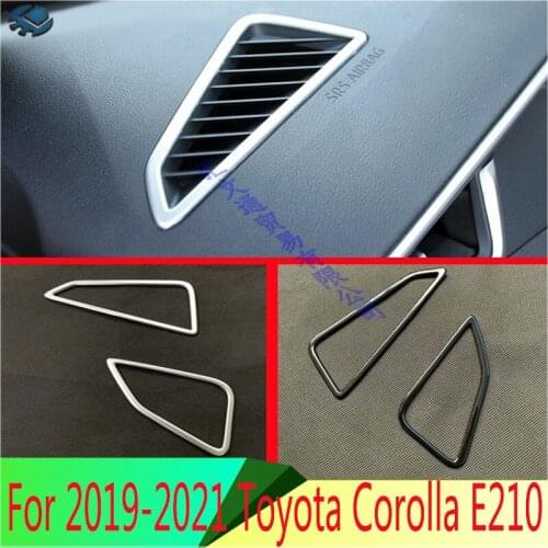For 2019 Toyota Corolla E210 Sport Hatch Hatchback Auris Air Vent Outlet Cover Dashboard Trim Bezel Frame Molding Garnish