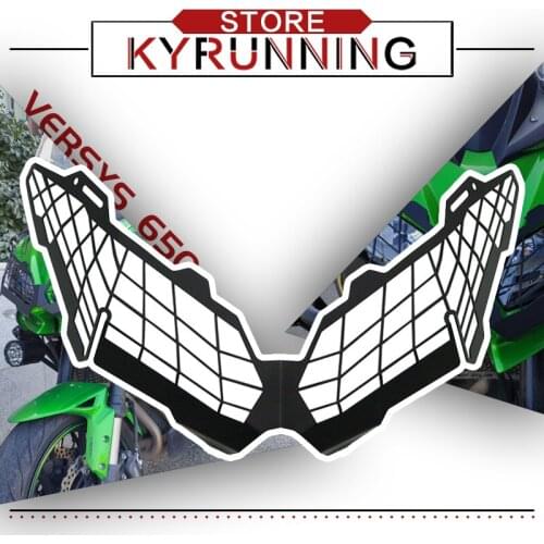 For Kawasaki VERSYS650 VERSYS 650 VERSYS-650 2015-2019 2018 Hot Motorcycle modification Headlight Guard Protector Grille Cover