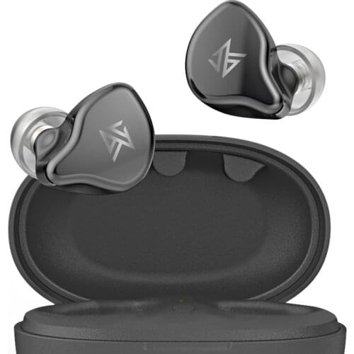 KZ S1/S1D Dynamic Driver 1DD+1BA Hybrid TWS Bluetooth 5.0 Wireless Earphones With Smart Touch, Noise Cancelling
