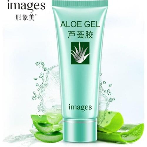 Images Aloe Vera Gel Moisturizer Anti Wrinkle Brighten Acne Scar Skin Care Sunscreen Acne Treatment Cream