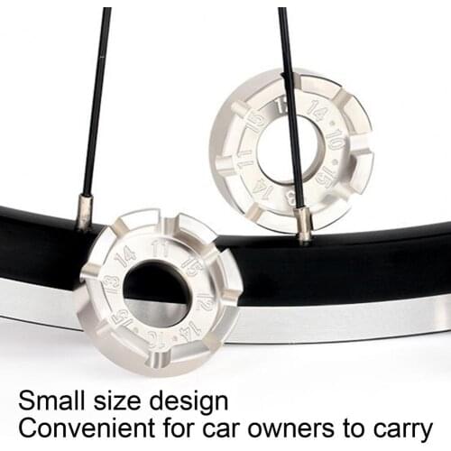 Mini Cycle Spoke Nipple Key Effective High Hardness Bicycle Spoke Hand Tool Abrasion-resistant Portable Bicycles Spoke Wrench