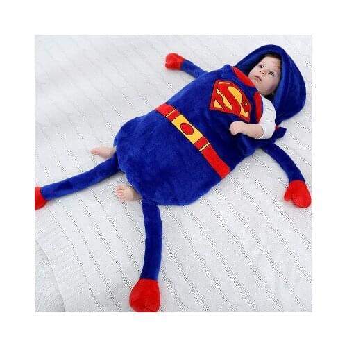 New Baby sleeping bag winter thickening warm men and women baby sleeping bag bag is kicked Warm Swaddling Blanket Infant Sleep S