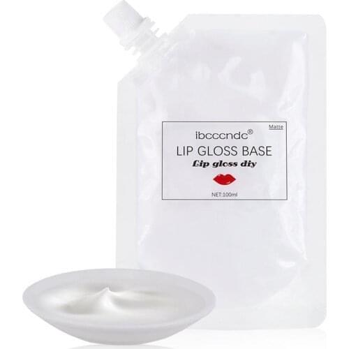 New DIY Clear Lip Stick Material Lip Gloss Base Oil Non-Stick Moisturizing Gel For Lip Gloss Base Handmade Lipstick Makeup Set