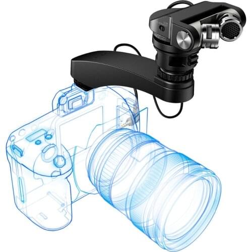 Original TASCAM TM-2X stereo microphone for SLR cameras