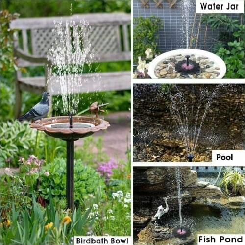 Floating Solar Fountain Floating Water Fountain Garden Pond Villa Landscape Decoration Decoration(without Battery)
