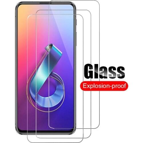 Tempered Glass For Asus Zenfone 6 ZS630KL 2019 Screen Zenfone 6Z Protector Guard 9H Toughened Protective Film 0.26mm Case