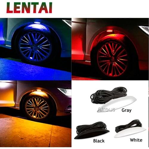 LENTAI For Opel astra h j g insignia vectra c corsa d zafira b Fiat 500 punto MG 1Set Car LED Wheel lights atmosphere lamp bulb
