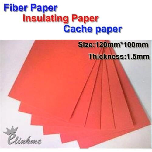 10pcs/lot,120mm*120mm*1.5mm ,Insulation gasket Red vulcanized fiber Fiber Paper Insulating paper Cache paper