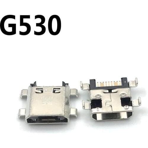 200Pcs/Lot, Micro USB Jack Charging Socket Charger Port Plug Dock Connector For Samsung Galaxy Grand Prime G530