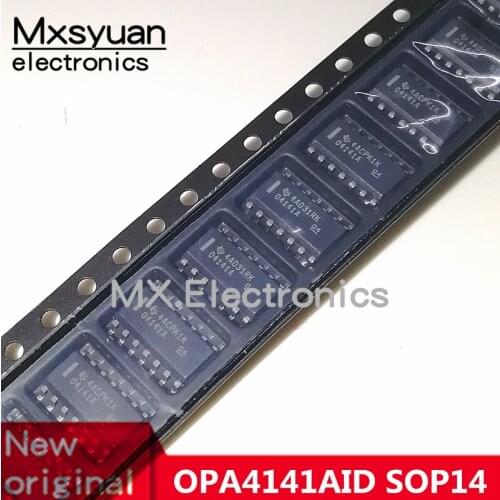 5/10PCS NEW 10PCS/LOT OPA4141AID O4141A OPA4141AIDR SOP14 IC