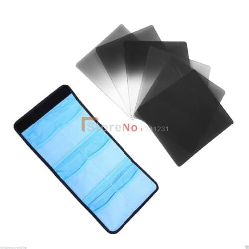 7pcs Graduated Neutral Density ND + ND 2 4 8 Filter bag case Kit Set for Cokin P