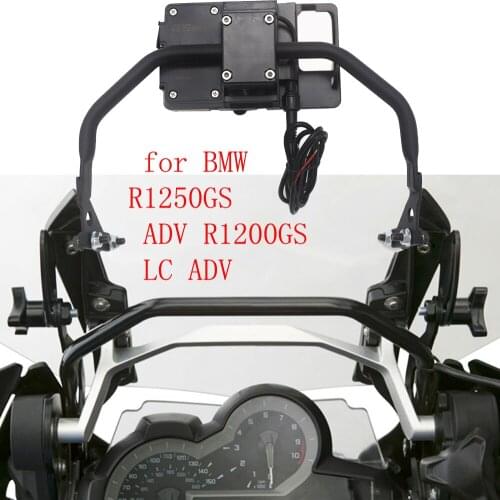 For BMW R1200GS R1250GS R R1200 GS ADV LC R1250 GS GSA R 1250 Phone Navigation Bracket Plate GPS Stand Holder
